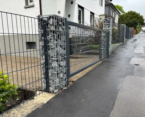 Gabionen und Steinzäune in Mönchengladbach - fachgerechte Ausführung vor Ort